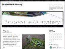 Tablet Screenshot of brushedwithmystery.com